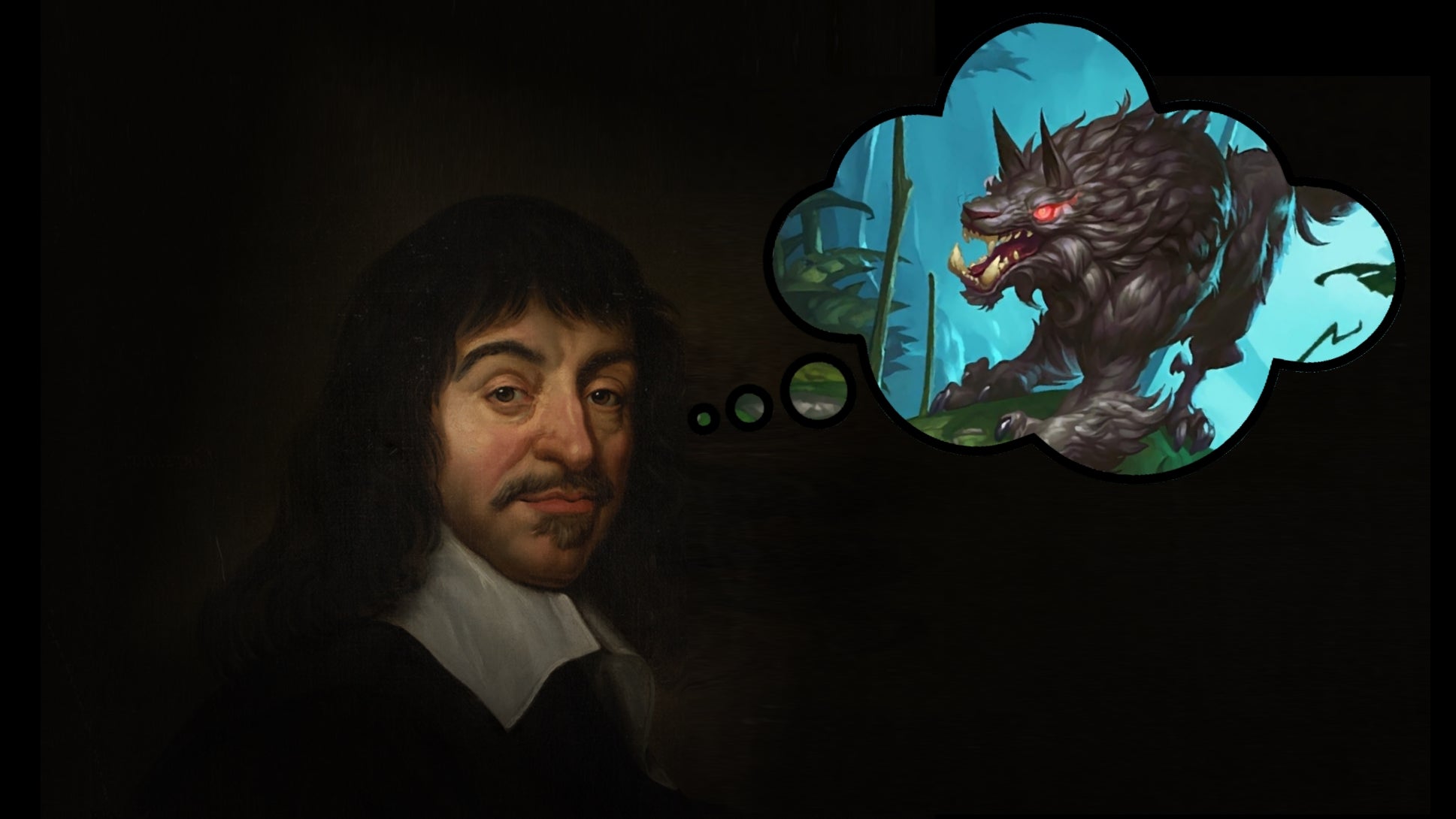 Hearthstone Battlegrounds is the mind-body problem but with exploding wolves